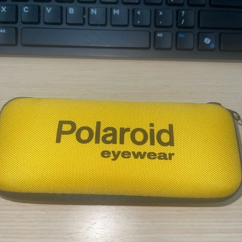 Polaroid Black and Silver Round Cat Eye Sunglasses 4146/S/X 807M9 NIC